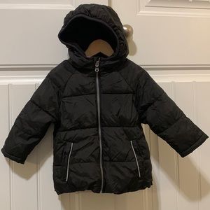 2t-3t puffer jacket black